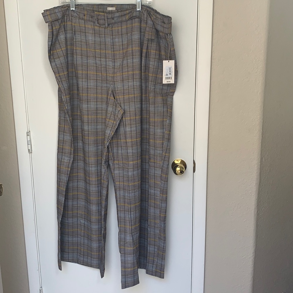 NWT Plus Size Belted Women’s Slacks